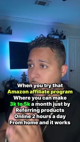 I realized not only could I be an affiliate for Amazon, but for any company and digital products actually pay higher percentages with less returns on items.  I did this a few hours a day, and it’s sort of like TikTok shop. 
