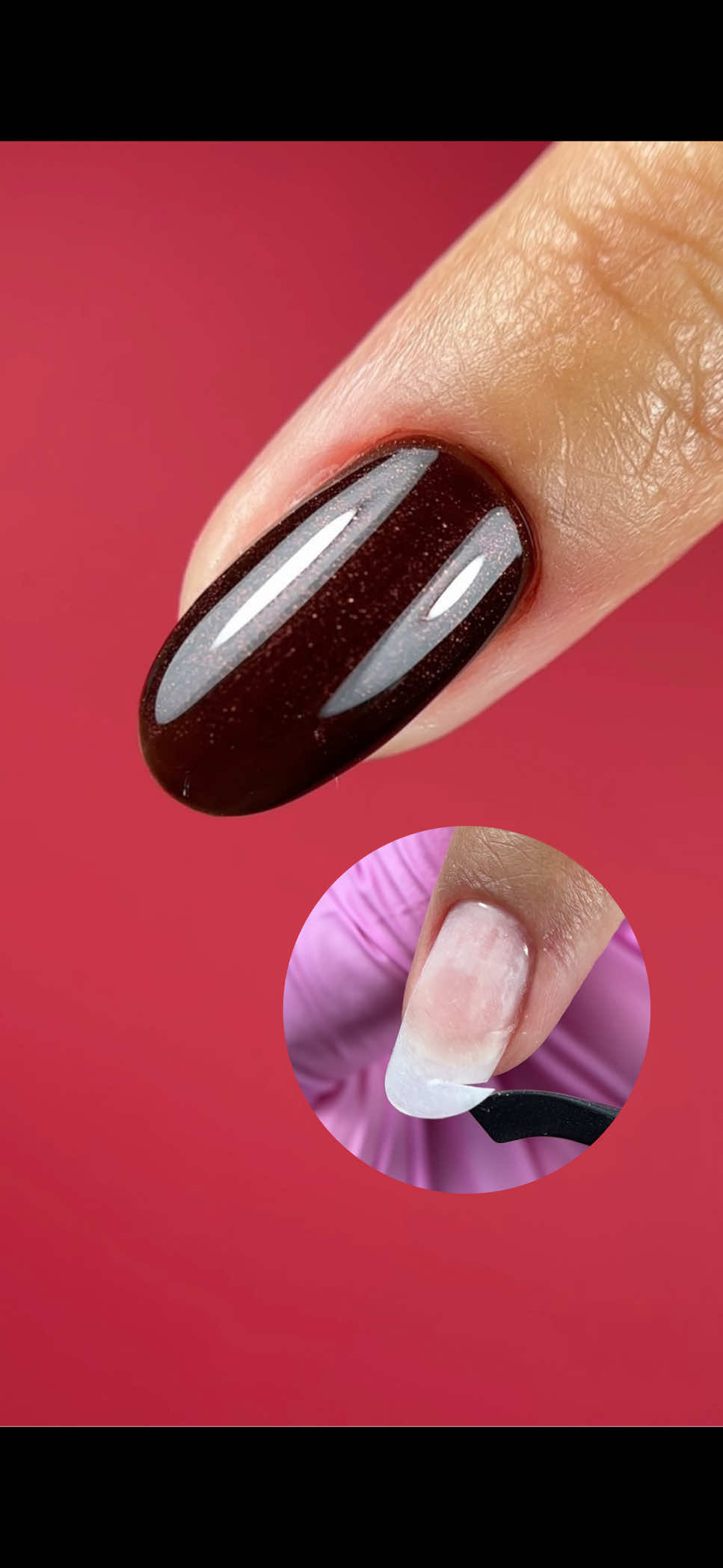 ❌ pas besoin de tout couper avec cette astuce !  #formationongles #tutoongle #onglecassé #ongles 