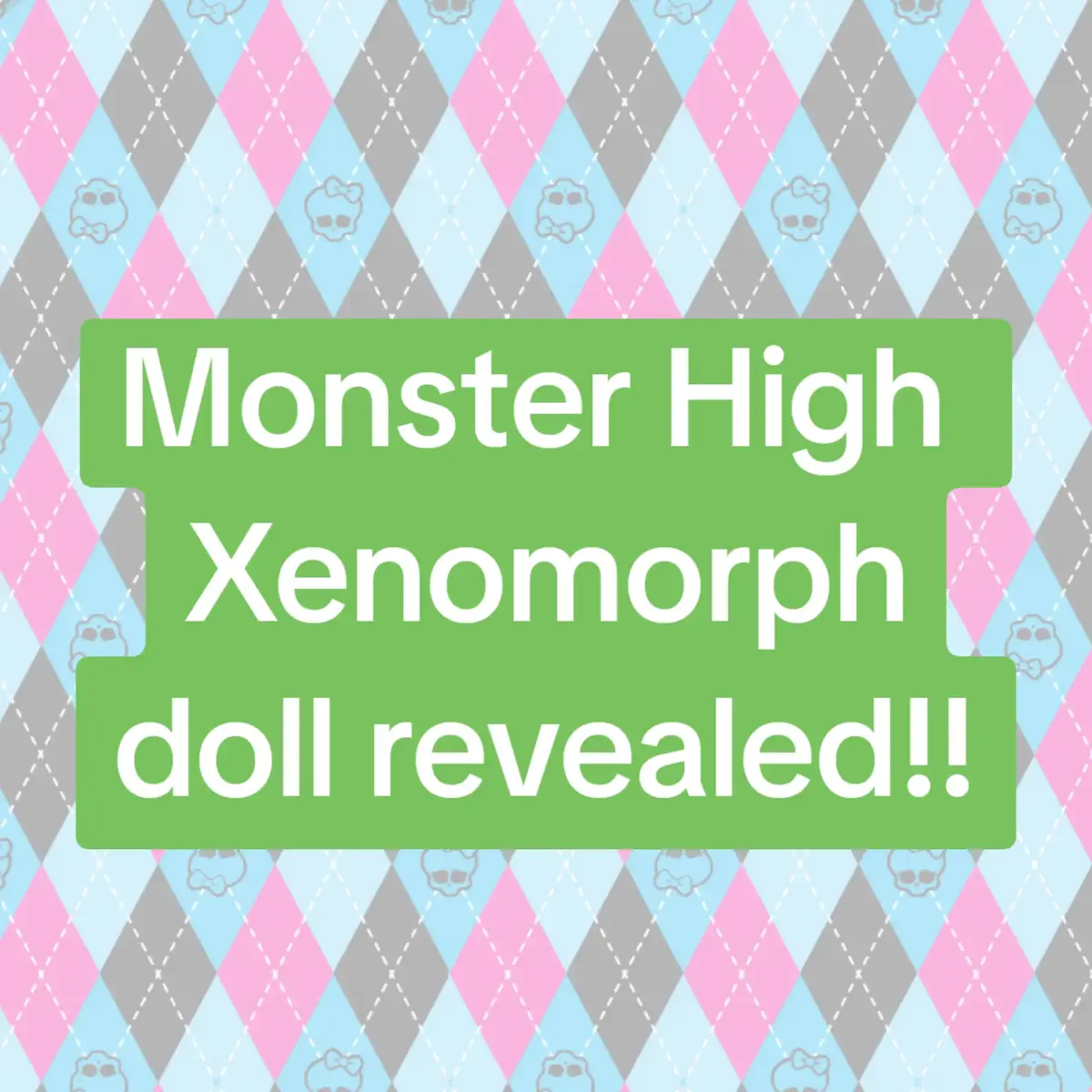 im so excited im really hoping to get this doll actually #monsterhigh #monsterhighdolls #monsterhighcollection #monsterhighcontent #xenomorph 
