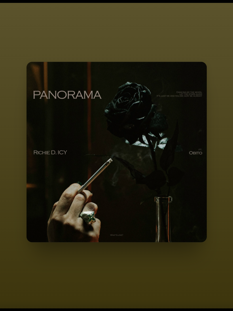 Richie D. ICY x Obito - Panorama - ( LYRIC OBITO ) #Panorama #obito #Richie #music #nghenhac #nghenhacvuive #nghenhacmoingay #lyrics #chill #nhạc #nhạchaymỗingày #zenithcraft7