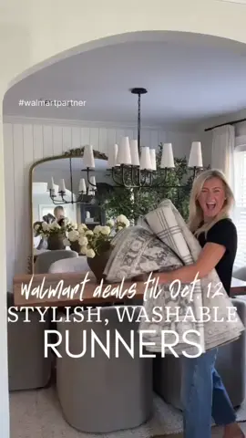 Walmart deals till Oct 12 | StylishWashable Runners 🏠✨    WalmartFinds  #WalmartDeals#WalmartHome #fyp  #amazonfinds #walmart 