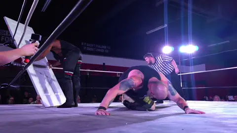 Mark James vs TIM @New Born Wrestling  🎥 @👻SpookNasty87👻  #bruteapproved #Newbornwrestling #prowrestler 