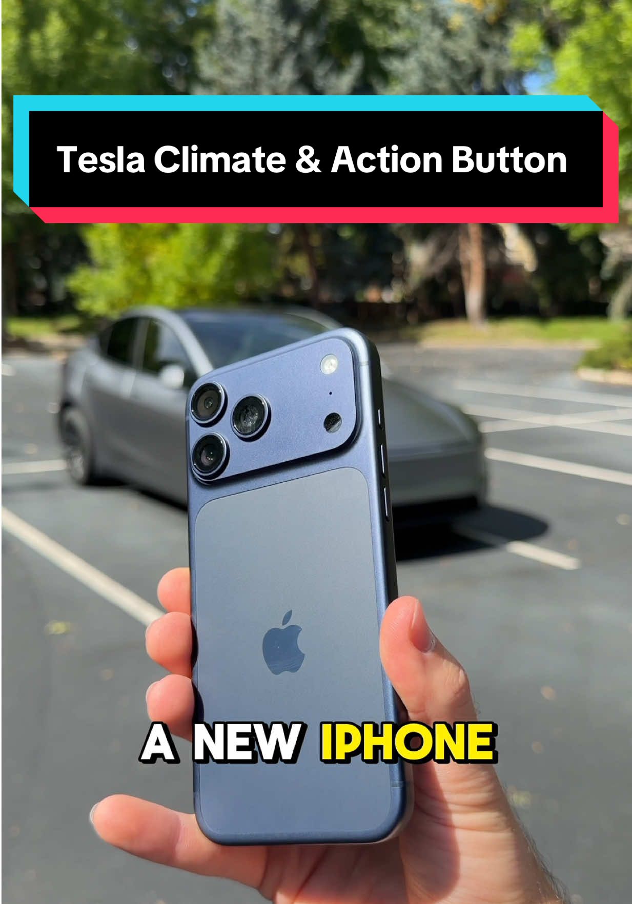 I hardly open my Tesla app because of this Action Button control 😅 #tesla #modely #teslatips #actionbutton #teslatok 