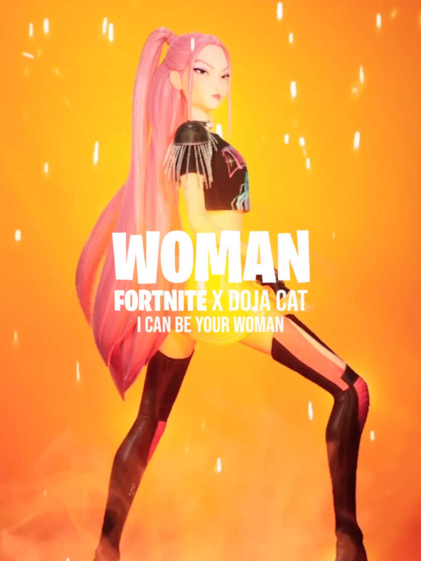 Mira x @Doja Cat with Woman emote, both available in the Fortnite shop right now! / MiraGod con el gesto Woman de DOJA CAT, ambos disponibles en la tienda de Fortnite ahora mismo! #fortnite #fortniteclips #dojacat #foryoupage #paratii 