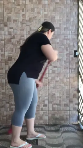 Limpeza na garagem