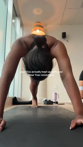 Hot yoga has been my life line this year. It’s peaceful and effective. My mental and physical has improved so much since I started. #workout #newyearsresolution #health #hotyoga #pilates 