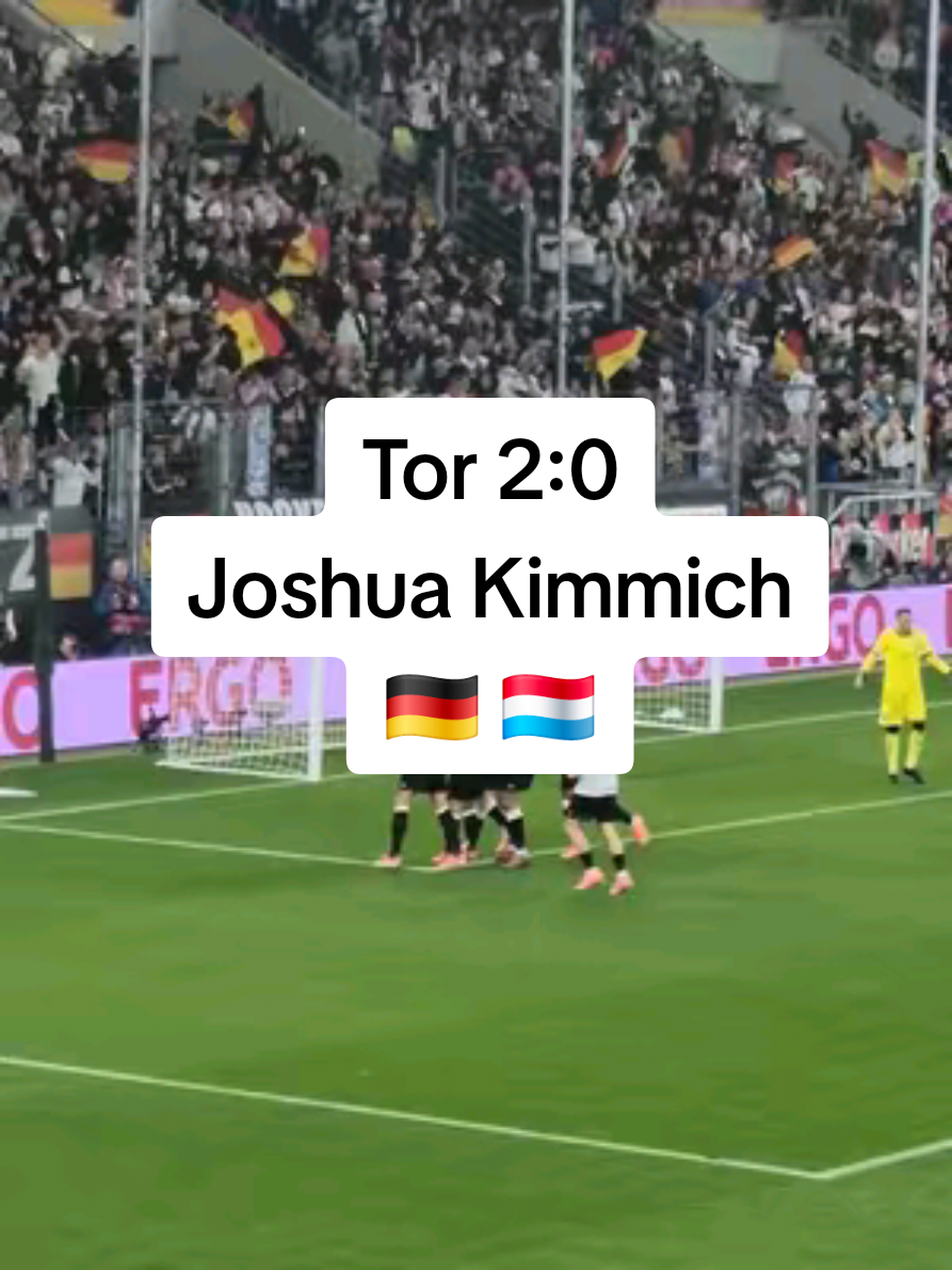 2:0 Joshua Kimmich  #wmquali #dfbteam #deutschland #Luxemburg #fyp 