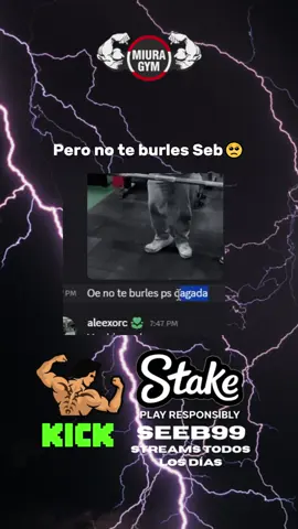 ñoe ñoe🥺#seeb99 #renzosivina #aangelclips #miuragym #gym #peru🇵🇪 #risa #show #fyp #kick #streamer #clips #musculation #bodybuilders #work #glory #pain #stream #viral #foryou