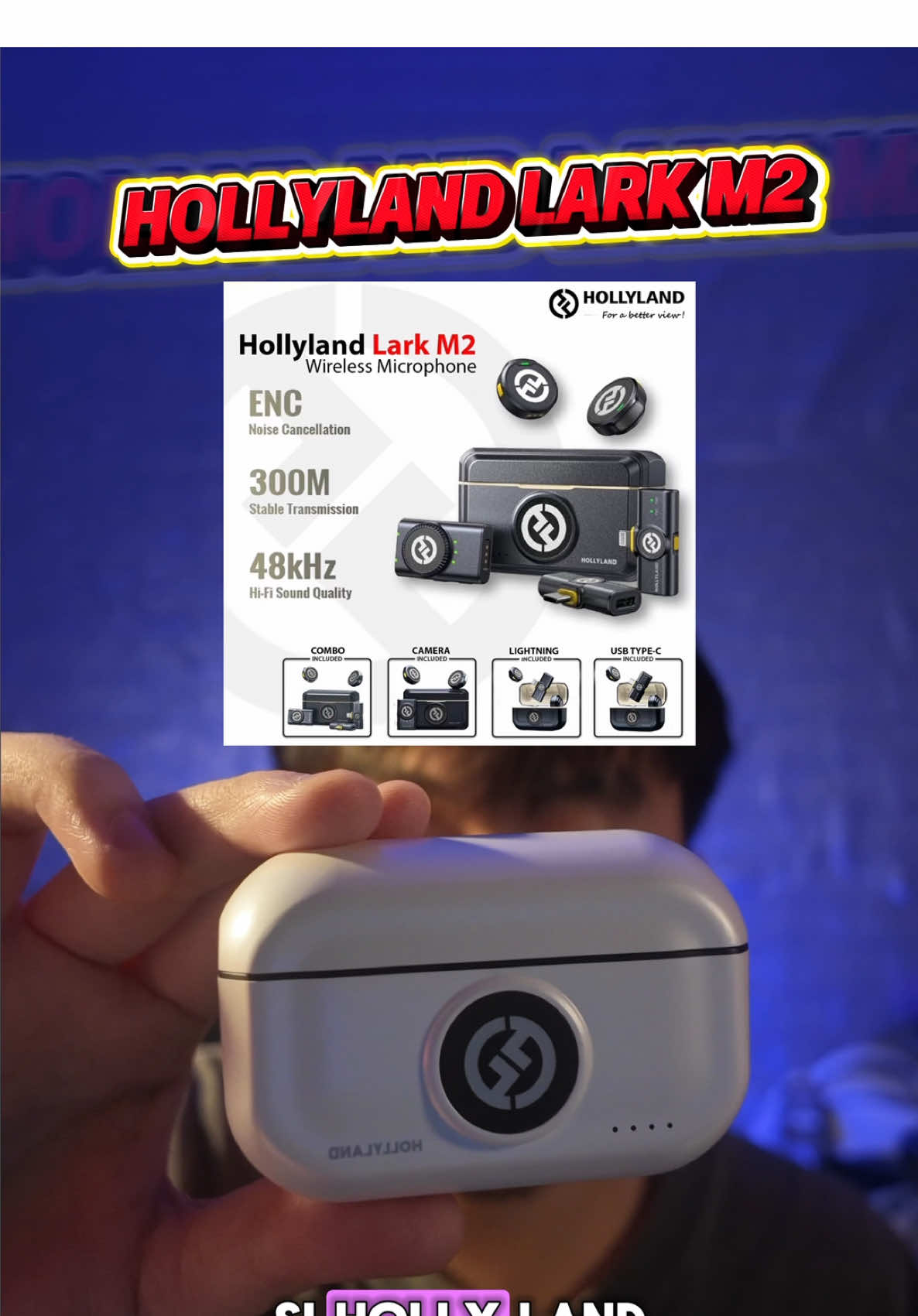 Bad audio = sayang content. Pero with Hollyland Lark M2, kahit saan ka mag-vlog, linaw parin ng tunog. Get yours habang may promo pa! #HollylandLarkM2 #TikTokFindsPH #ContentCreatorMustHave #MicUpgrade #BudolFinds 