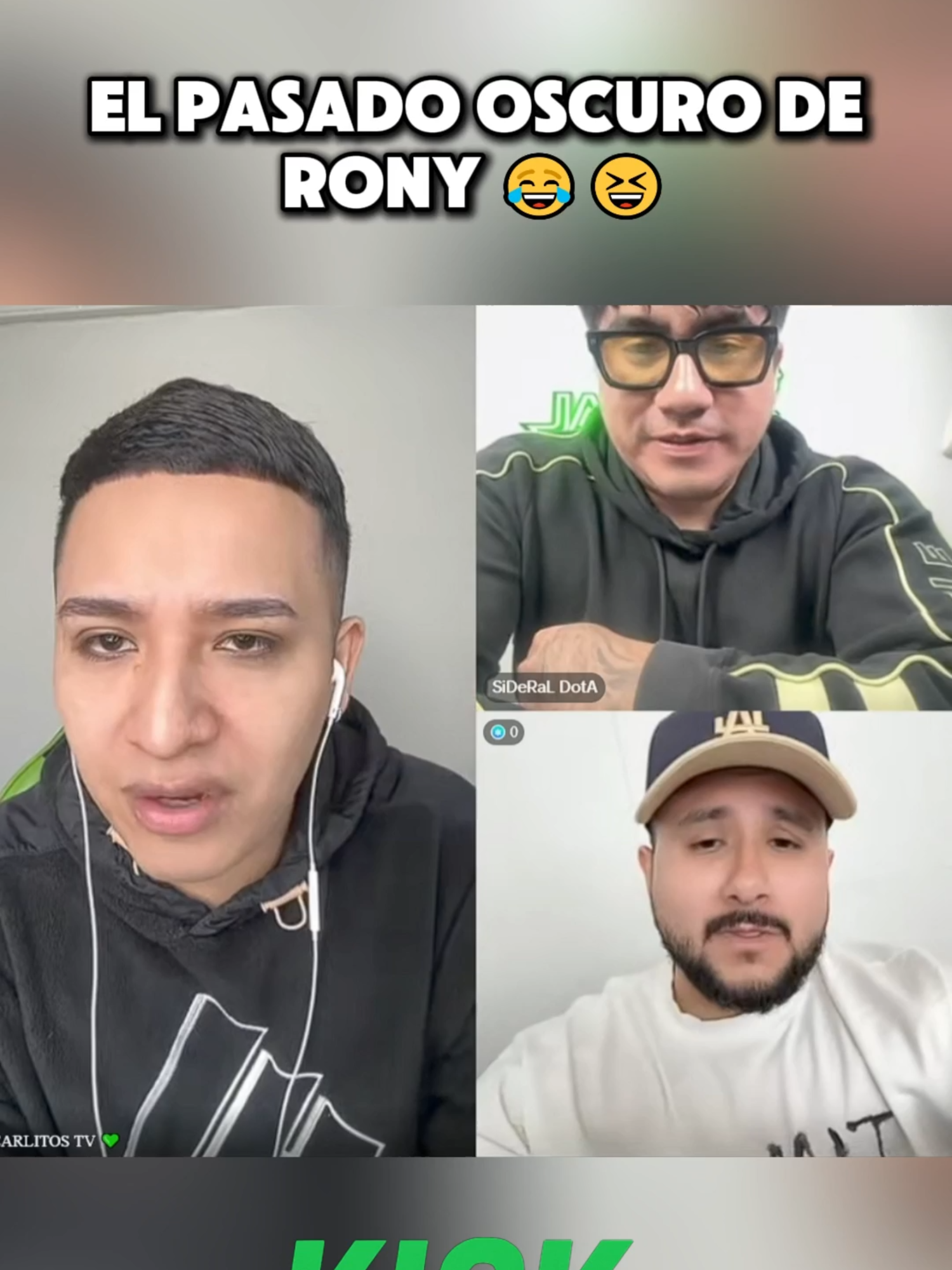 Rony, la ludopatia y sus inicios en internet.  #milenka #polemica #roni #sideral #antaurus