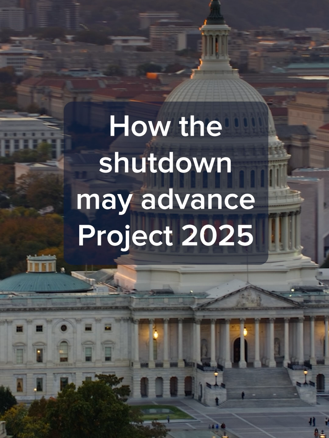 The Trump administration has threatened to fire thousands of federal workers if #shutdown negotiations on Capitol Hill stall. The potential firings would build on other efforts to reshape the federal bureaucracy that were proposed in the #conservative Heritage Foundation’s guide known as “Project 2025.” Find the full report at the #linkinbio or tap on your screen. #CNBC