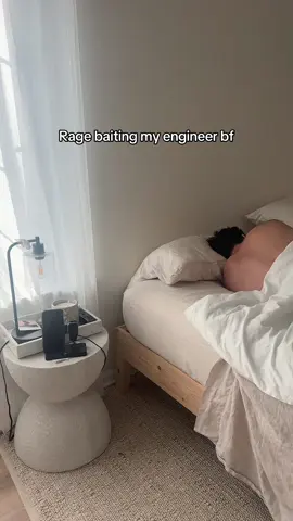 The quickest way to wake him up #engineer #techbro #techtalk #techtok #techcouple 