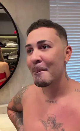 Ele ama pesa o clima, até quando é o seu próprio.  #carlinhosmaia #lucasguimaraes #carlu #eitalucas #reallife 