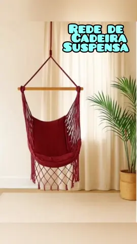 Cadeira de Balanço Adulta Suspensa 📌 Segue o ID para compra: ADU-XQJ-TJT 💛 Copie e cole no seu navegador da Shopee 🥰  #cadeira #balanço #decoração #cadeiradebalanco 