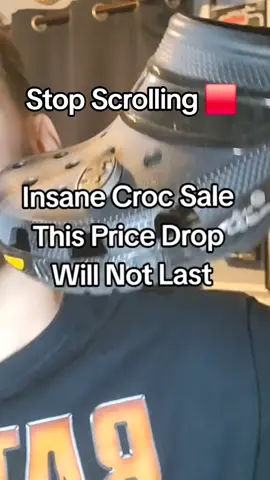 crocs slides are now discounted the lowest ever #crocs #slides #crocs4life #crocswithnosocs 