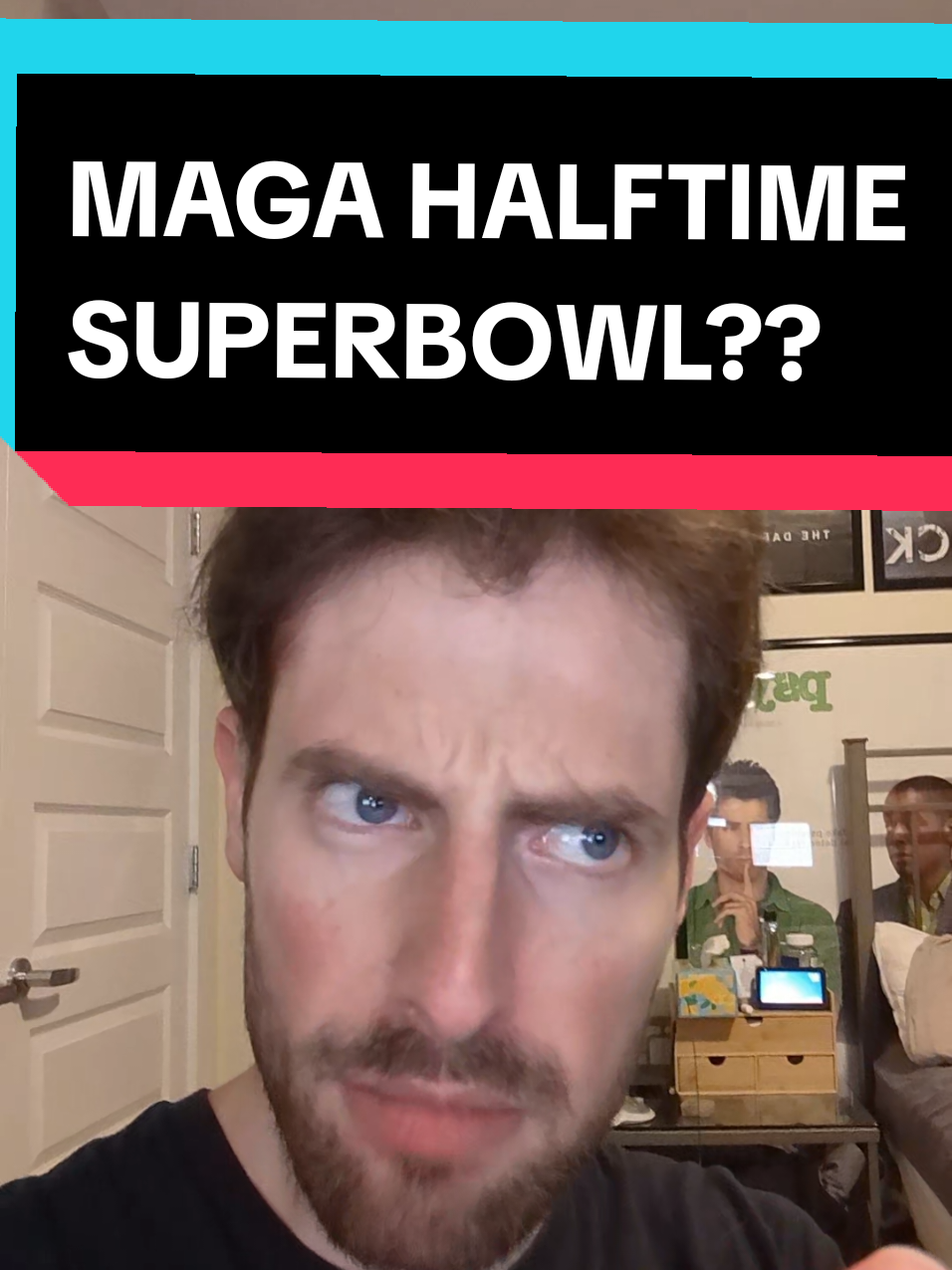 BAD BUNNY VS TURNING POINT HALFTIME SHOW #badbunny #comedy #SuperBowl #halftimeshow #charliekirk 