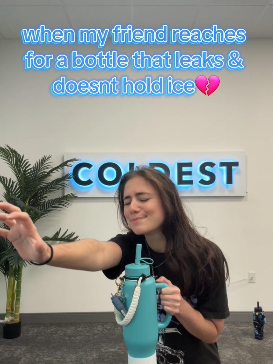 Don't reach for those leaky bottles!! We have leakproof bottles that stay cold for at least 36+ hours!! #tumblersoftiktok #coldest #newdrop #fyp #hamilton 