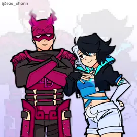 daredevil release day and all i can think about is how funny his voice line with luna is  YES THIS IS LAZY but i had done the drawing and went eh i dont lose any time animating it too!! IB: @/cosm1cw3b  also first video is from @/jakegyllenhaallover207  #daredevil #lunasnow #marvelrivals #fyp #Marvel 