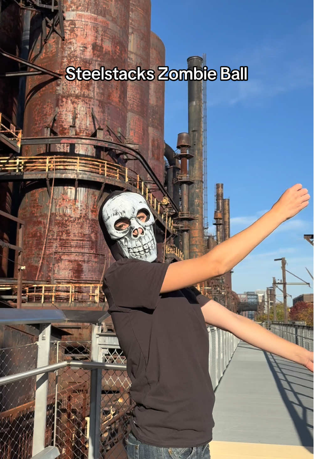 Steelstacks Zombie Ball is October 31 🧟‍♀️ Enjoy a live DJ, aerialist, tarot readings, food & drink specials, and more 👻 Make sure to wear your best costume because cash prizes will be awarded to the most creative individual and couple 🧙‍♀️ #steelstacks #zombieball #lehighvalley #lehighvalleypa #halloweenparty @ArtsQuest 