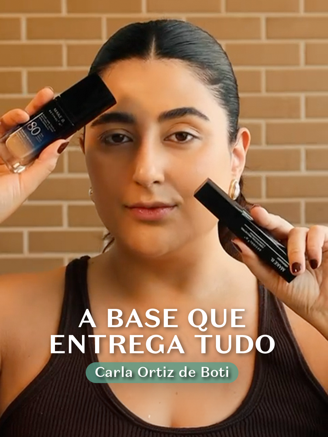 Acabamento natural? Check. Cobertura impecável? Check. Make que trata a pele de verdade? Check!!! Isso é Make B. Retinol³ H+, a linha que entrega tudo que a gente ama do jeitinho que a gente precisa, né, @carla_mortiz? 💚✨ Quem aí já tá vivendo o #FuturoDaMake com #MakeBRetinol? #oBoticario