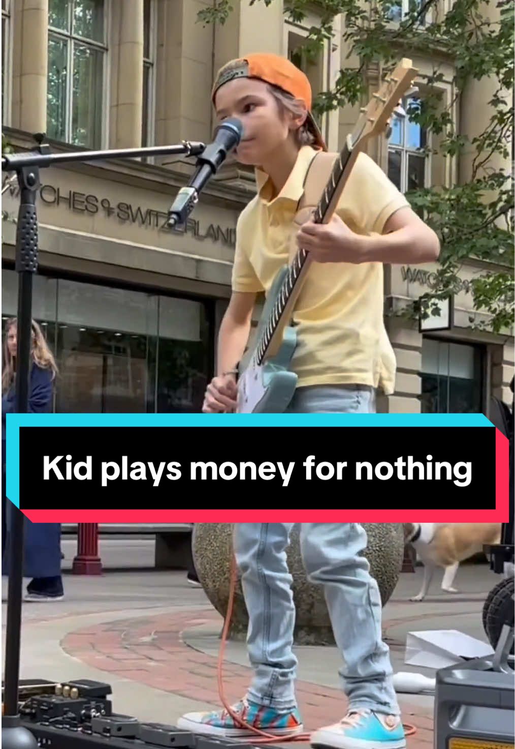 Kid nailed it 🔥 #rock #80smusic #moneyfornothing #guitar #rockandroll 