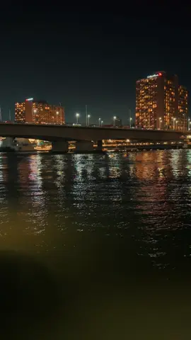 #جلسة_على_النيل #الليل  #سحر_النيل #أجواء_نيلية #لحظات_نيلية ☕️