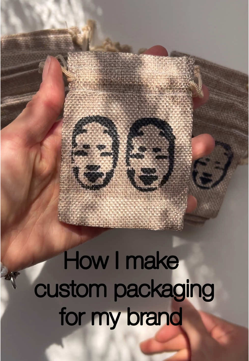 Some drawstring dust bags I made last night 