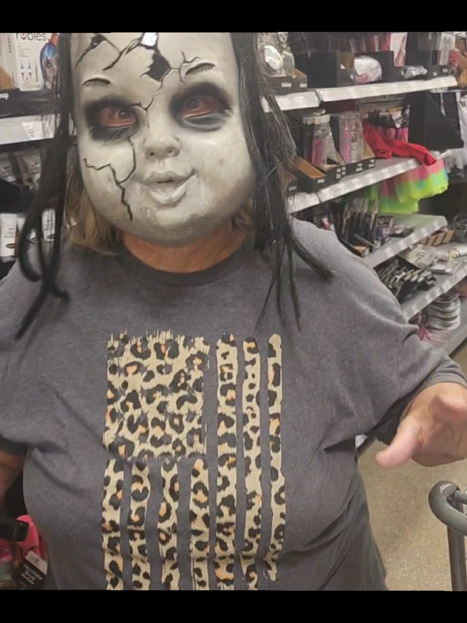 The Tricks are up without any treats. #funnygranny #fullmoon #devilcouldntreachme 