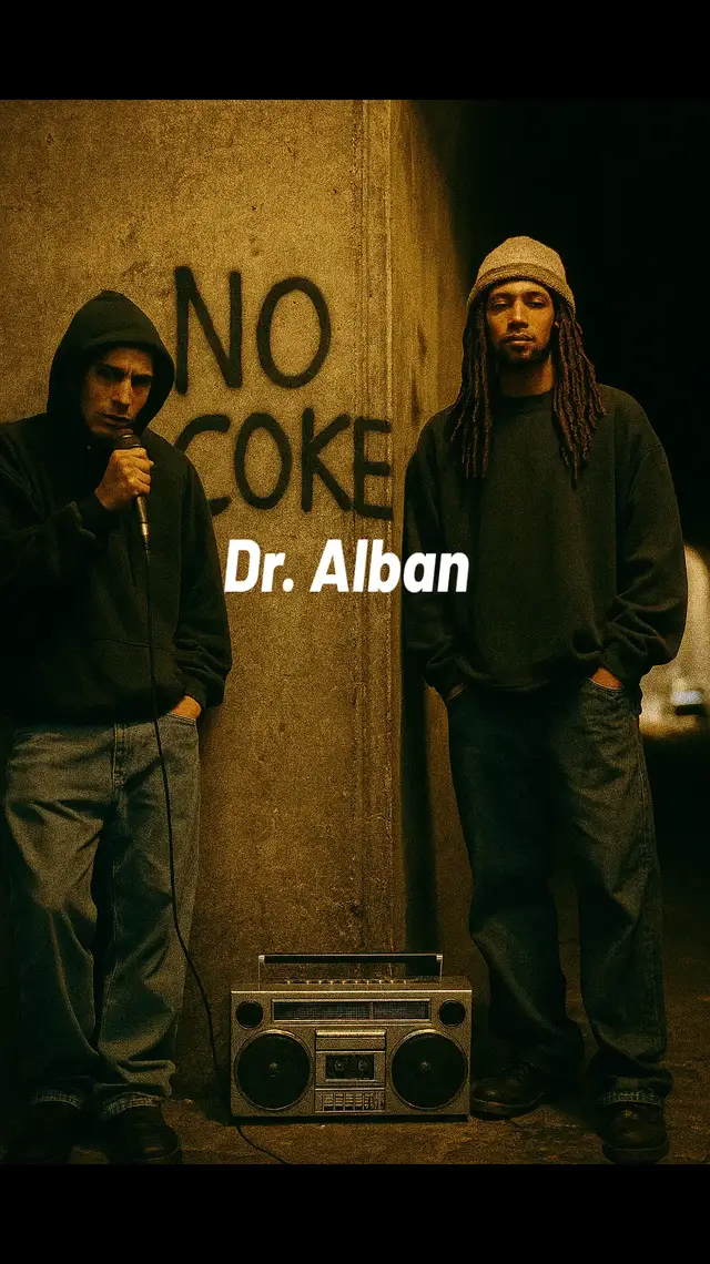 เพลง “No Coke” ของศิลปิน Dr. Alban ออกปี 1990 เพลงนี้พูดถึงการต่อต้านยาเสพติด เตือนคนฟังว่า การเสพยาไม่ได้เท่เลย มันทำลายชีวิต อย่าไปยุ่งกับมันเลย ไม่ต้องเสพยา ก็มีความสุขและมีชีวิตดีได้ เนื้อหาสอนใจ จังหวะสนุก ฟังเพลินแต่มีสาระที่ชัดเจน #songs #oldsong #90s #emotionstakeaway #creatorsearchinsights  @Emotions take away  @Emotions take away  @Emotions take away 