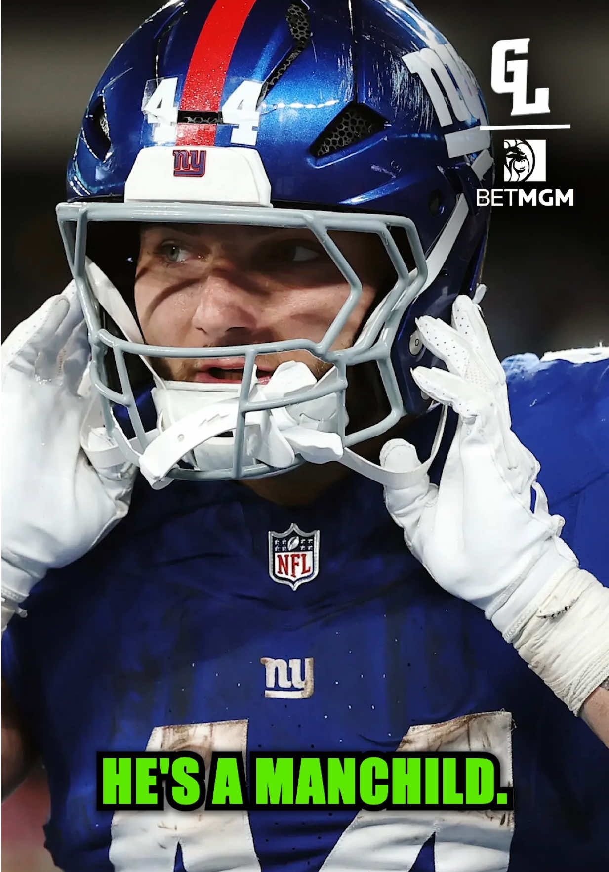 Cam Skattebo is absolutely electrifying to watch 😂 @BetMGM #giants #skattebo #dart #jaxsondart #camskattebo 