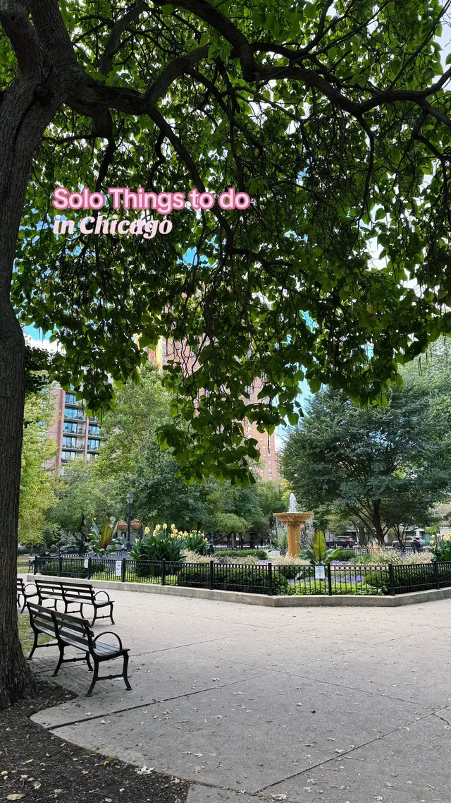 Honestly you can do anything solo, have fun! #Chicago #explorechicago #chicagotiktok 