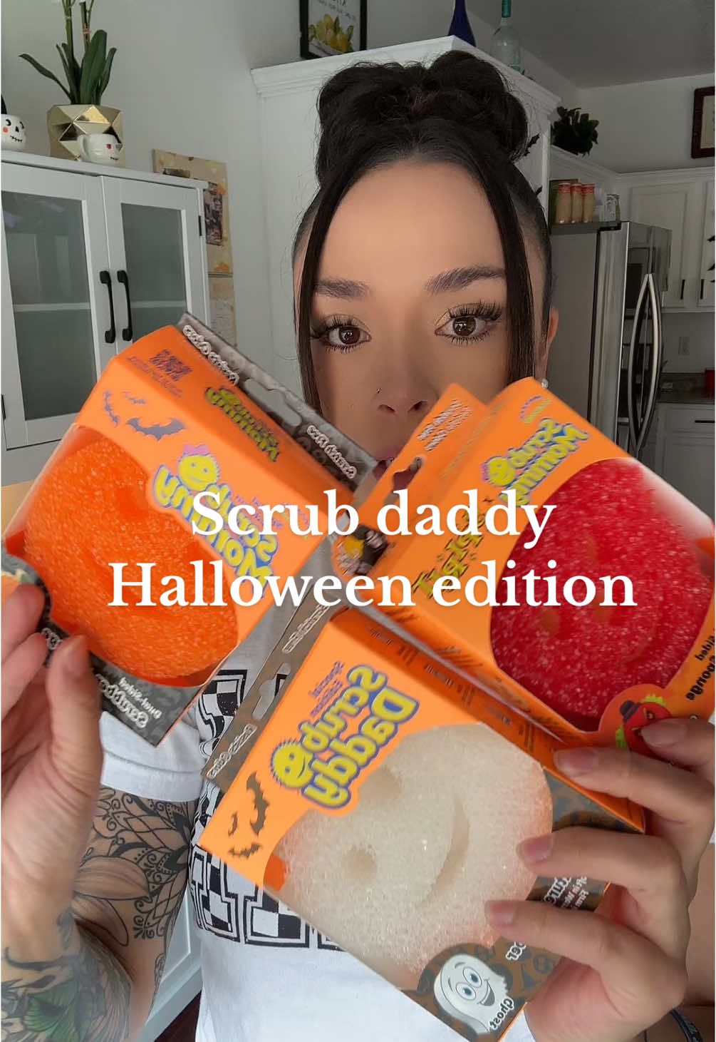 Halloween edition 👻 #scrubdaddy #homefinds #tiktokshopcreatorpicks #cleaningfinds #halloween #halloweenfinds 