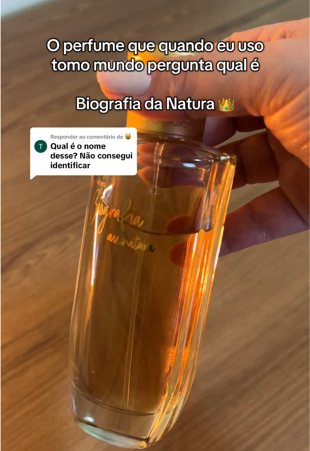 Respondendo a @😻 O perfume que sempre me rende elogios!! #natura #perfume #perfumetiktok #mulhercheirosa #promotiktokshop 