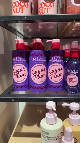 NEW! Sugar plum bodycare 💜 #vspink #fypシ #fragrancetiktok #bodycare 