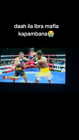 ila ngumi daaah Ibrahim mafia haikuwa bahati tyu kwako