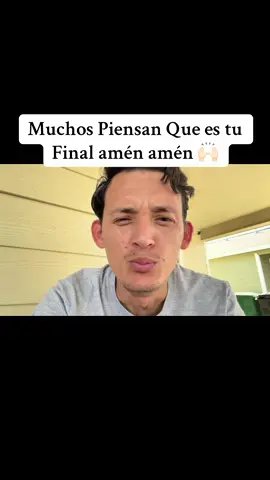 Muchos Piensan Que es tu Final amén amén 🙌🏻 #pastordanielr 