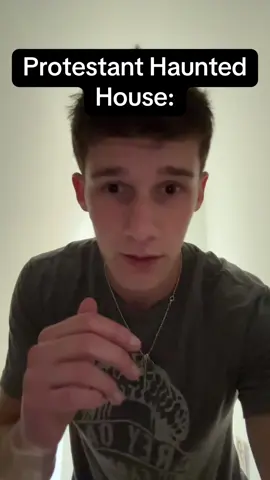Protestant Haunted House #funny #skit #protestant #catholic #christian