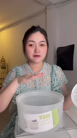 Rổ quay rau sống, bộ rổ xoay rau ráo nước #xuhuong #tiktok #huongthuy 