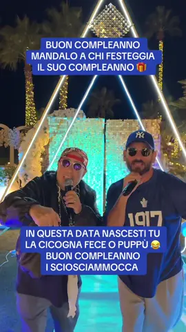 LA CICOGNA FECE O PUPPÙ 😂🥳🎁 BUON COMPLEANNO #napoli #sciosciammocca #buncompleanno #show 