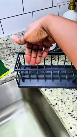 No más l desorden en tu fregadero #decoridea #kitchenhack #sinkclean 