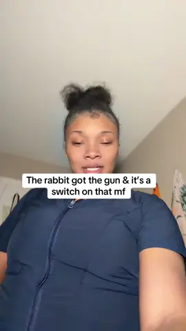 It ain’t funny when the rabbit got the gun 🙂‍↔️