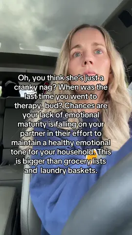 The number of men making videos about their nagging ex wife is so telling, and not in the way they think. They are telling on themselves and they don’t even realize it. The sad part is they probably never will. #mentalload #emotionallabor 