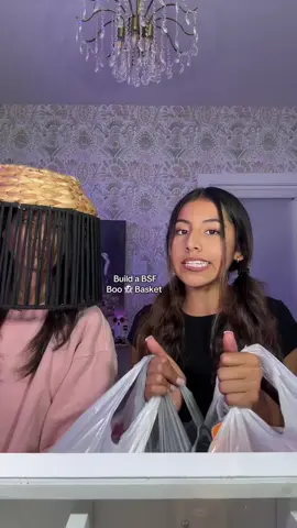 She better love it! #boobasket #halloween #bsf #basket #fyp 