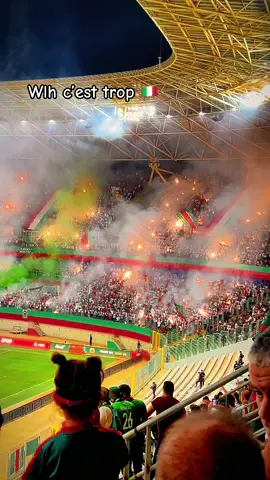 Virage sud uttp  #mouloudia_1921❤💚 #viragesud 