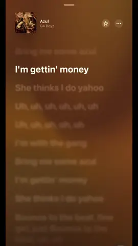 I’m getting money!