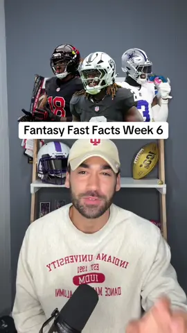 The fantasy stats to know before NFL Week 6! #fantasyfootball #ashtonjeanty #georgepickens #marvinharrisonjr 