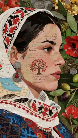 We are the land. We are the history. We are the roots of the olive tree. 🇵🇸 This is who we are. #palestine #olivetree #freepalestine  My original design ©️