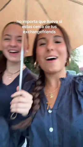 No llueve en toda la semana y el dia que salimos si #exchangestudent #intercambio #viral #wally 