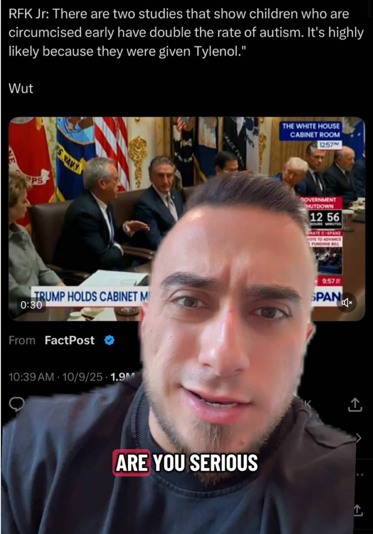 #autism #tylenol #rfk #viral #fyp