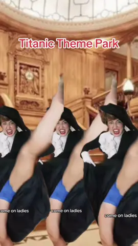 🍾The Unsinkable Molly Brown and The Dallas Cowboys Cheerleaders #titanic #titanicmovie #themepark #themeparks #titanicfilm @Universal Orlando Resort @Disney Parks 